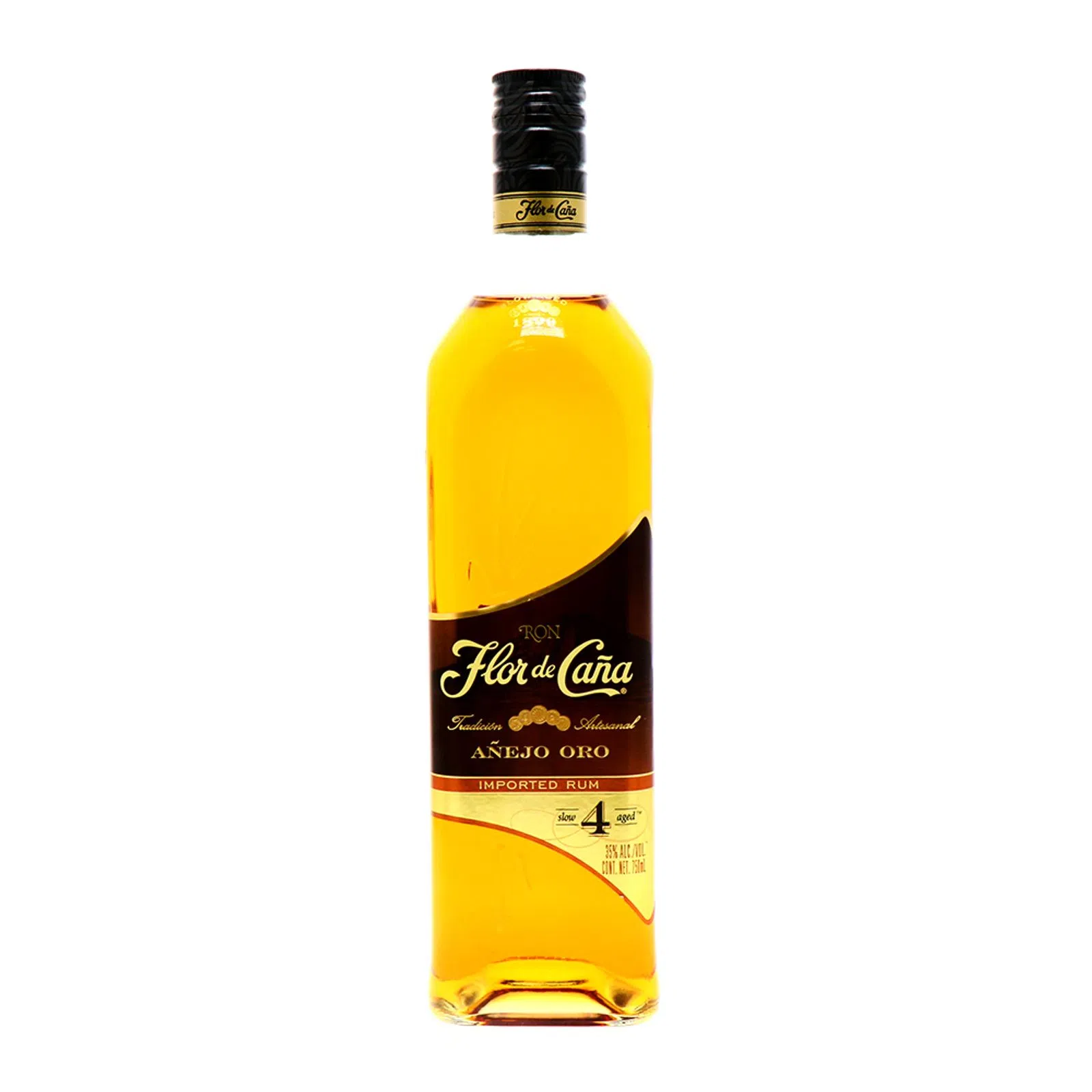 FLOR DE CAÑA AÑEJO ORO 750ML