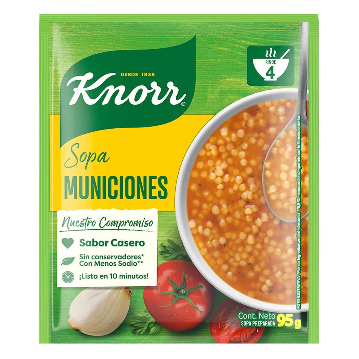 SOPA DE MUNICIÓN KNORR 95 G