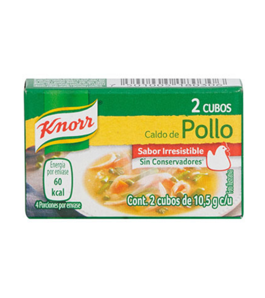 KNORR CUBITO CALDO DE POLLO 10.5 G