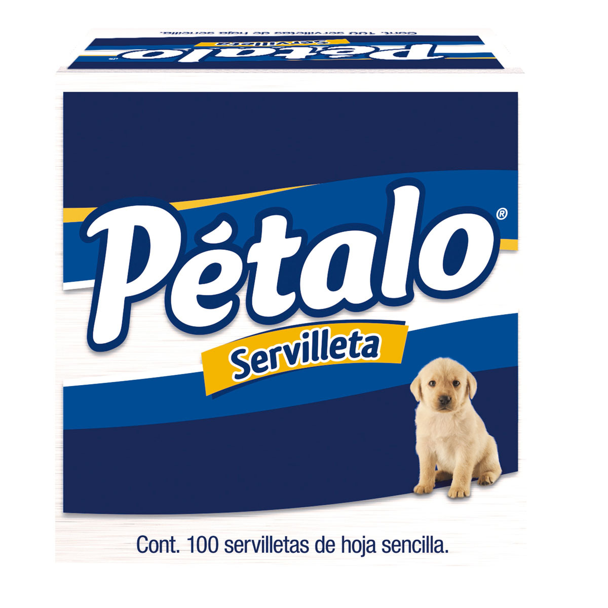 SERVILLETAS PETALO 100