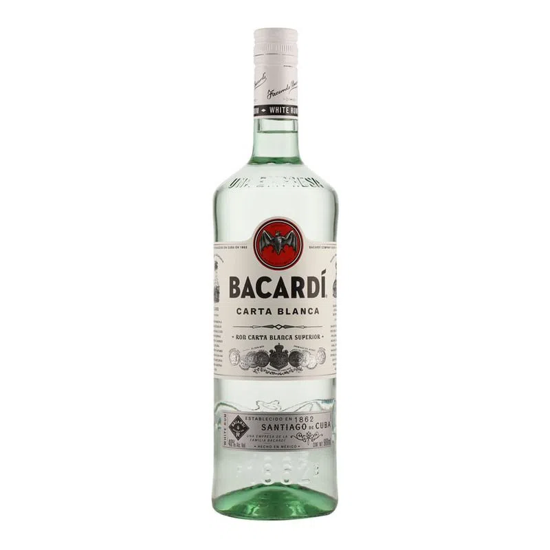 RON BACARDI CARTA BLANCA 980 ML