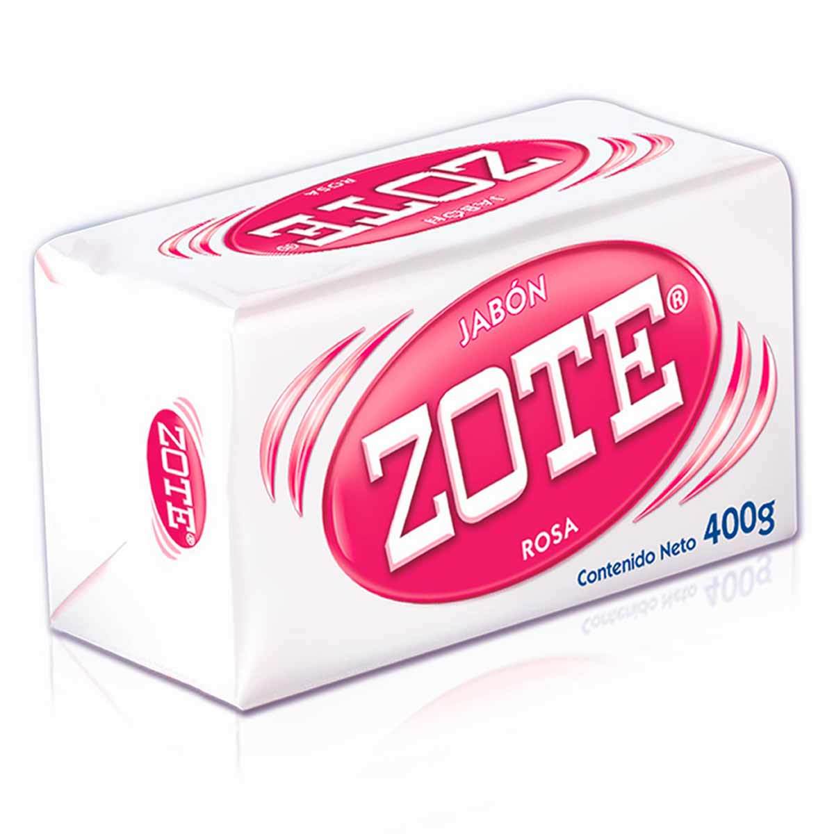 JABÓN ZOTE ROSA 400 G