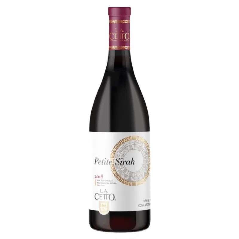 VINO TINTO LA CETTO PETITE SIRAH 750,ML