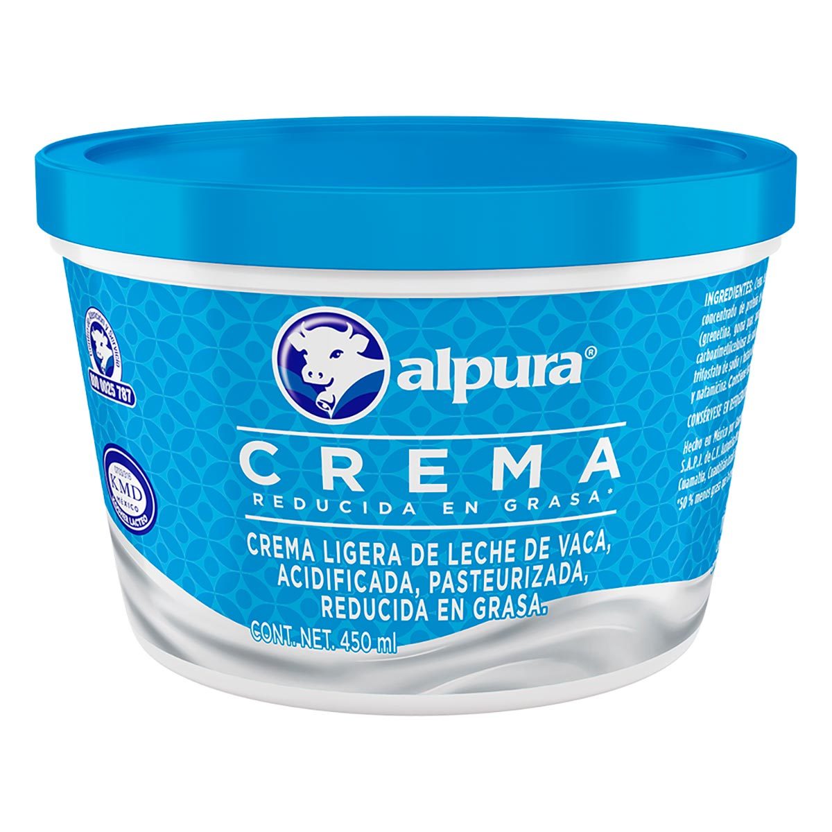 CREMA ALPURA ACIDA BAJA EN GRASA 450 ML