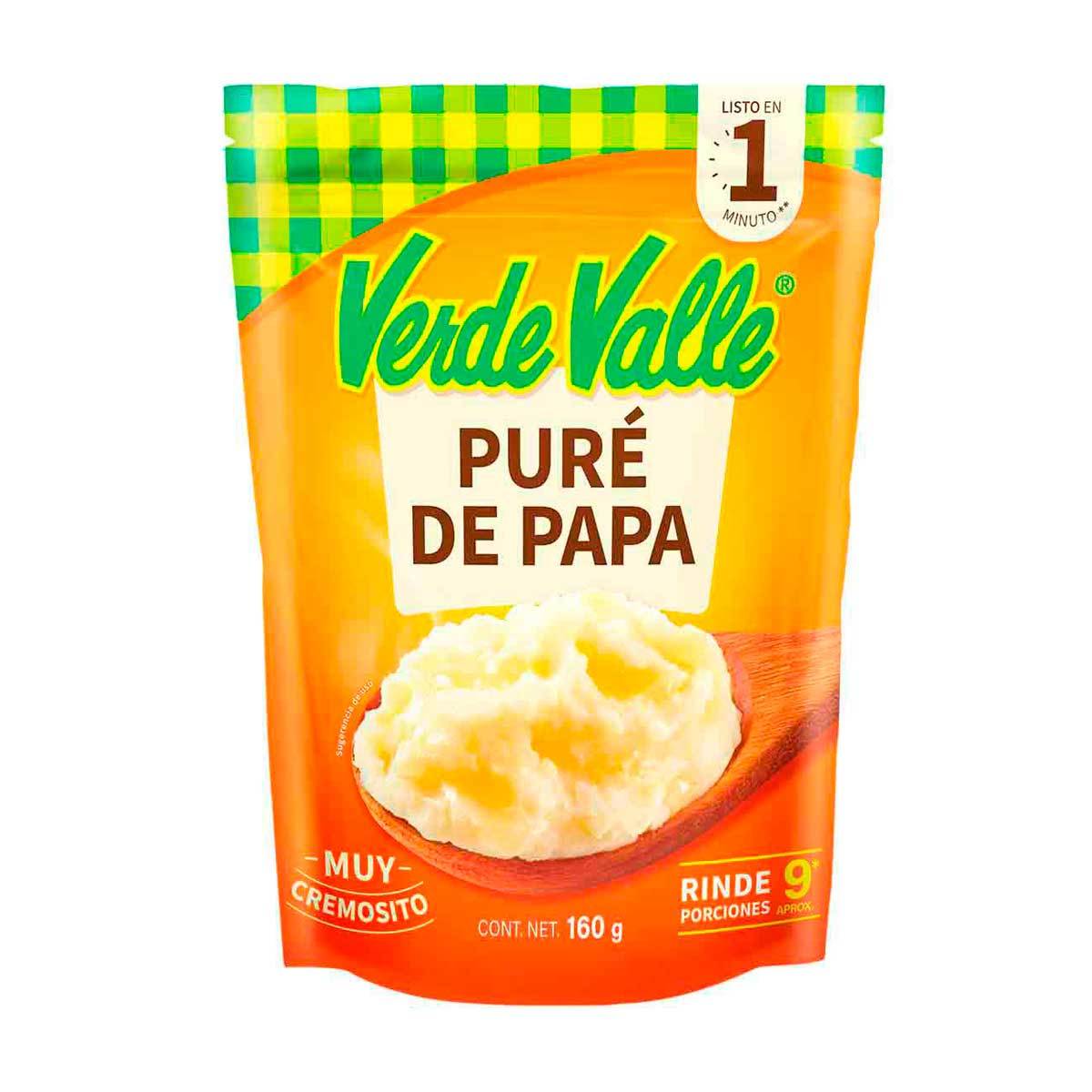 PURE DE PAPA VERDE VALLE 160 GR