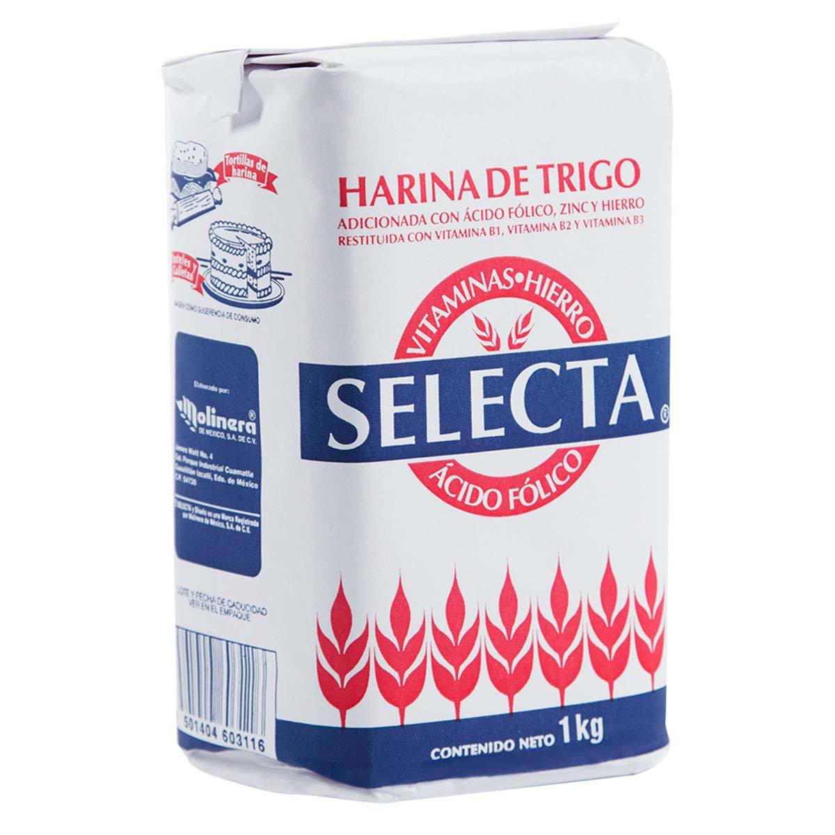 HARINA SELECTA 1 KG