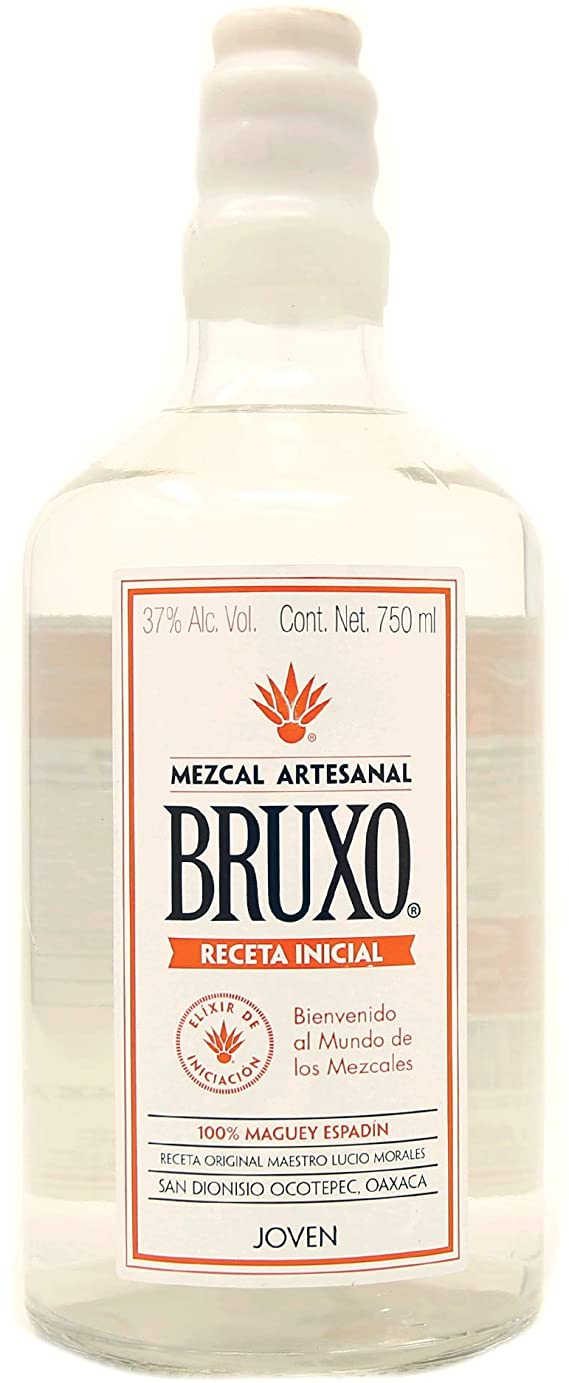 MEZCAL BRUXO RECETA INICIAL ESPADIN SUAVE 750 ML